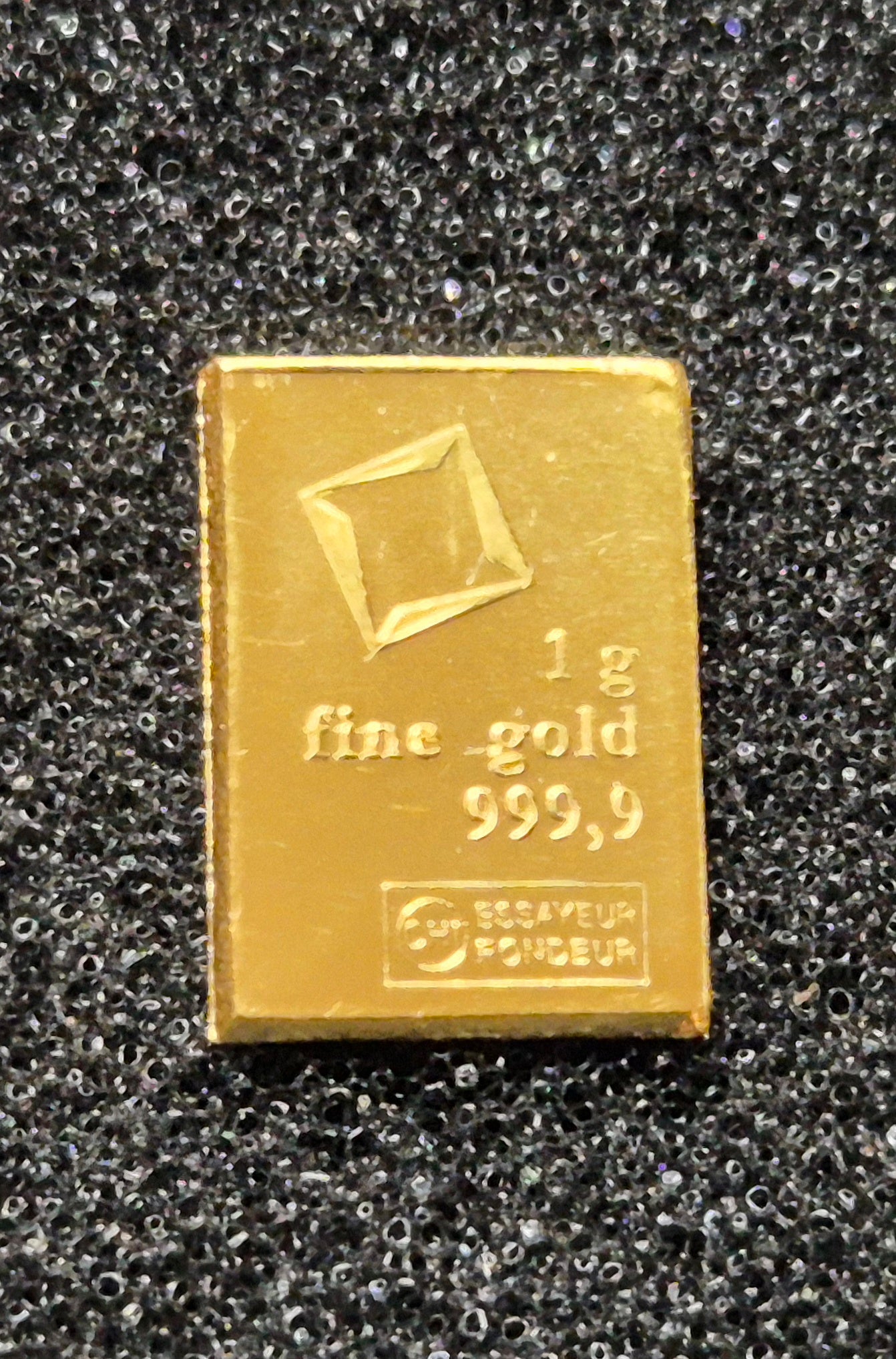 1g .9999 Fine Gold From Combi Bar