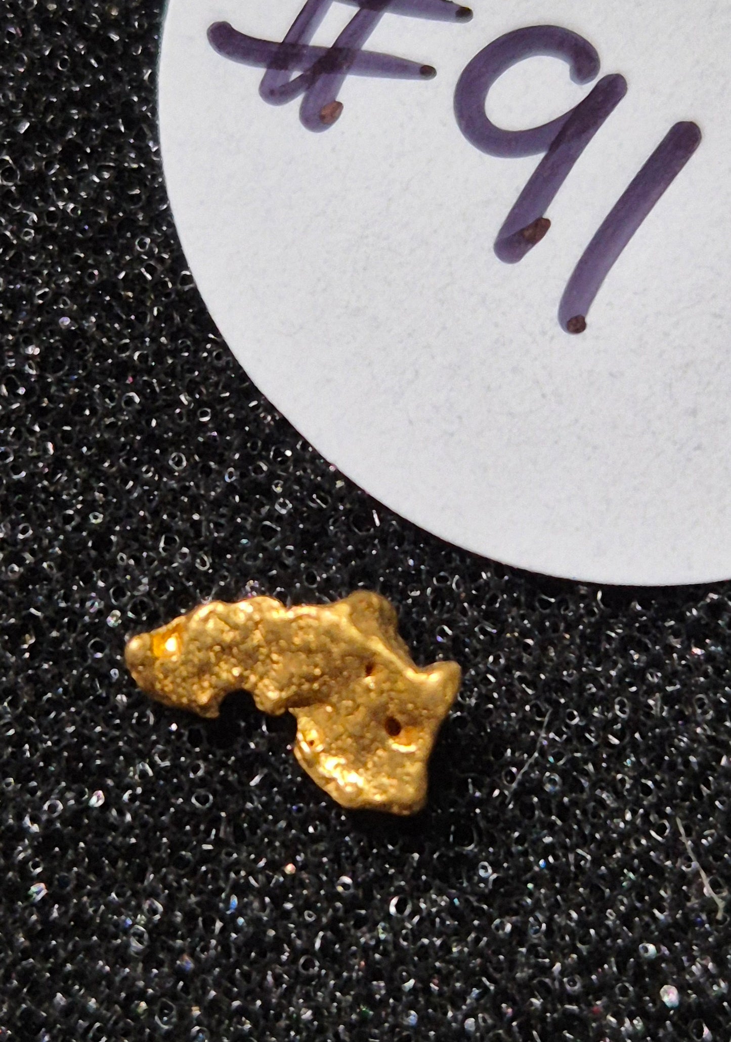 Natural Gold Nugget - 0.18g - #91