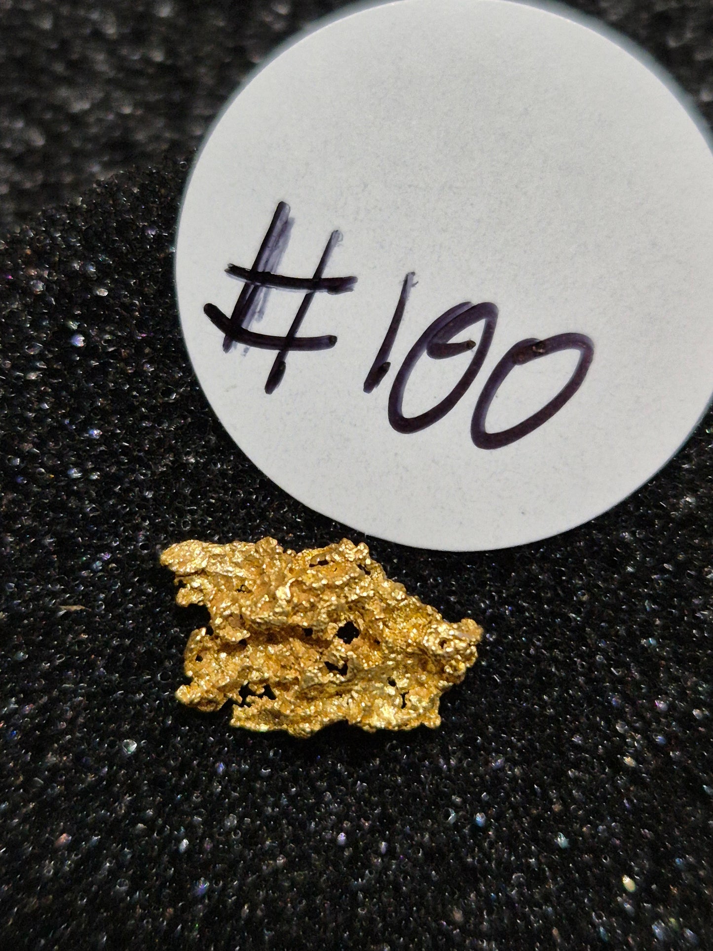 Natural Gold Nugget - 0.40g - #100