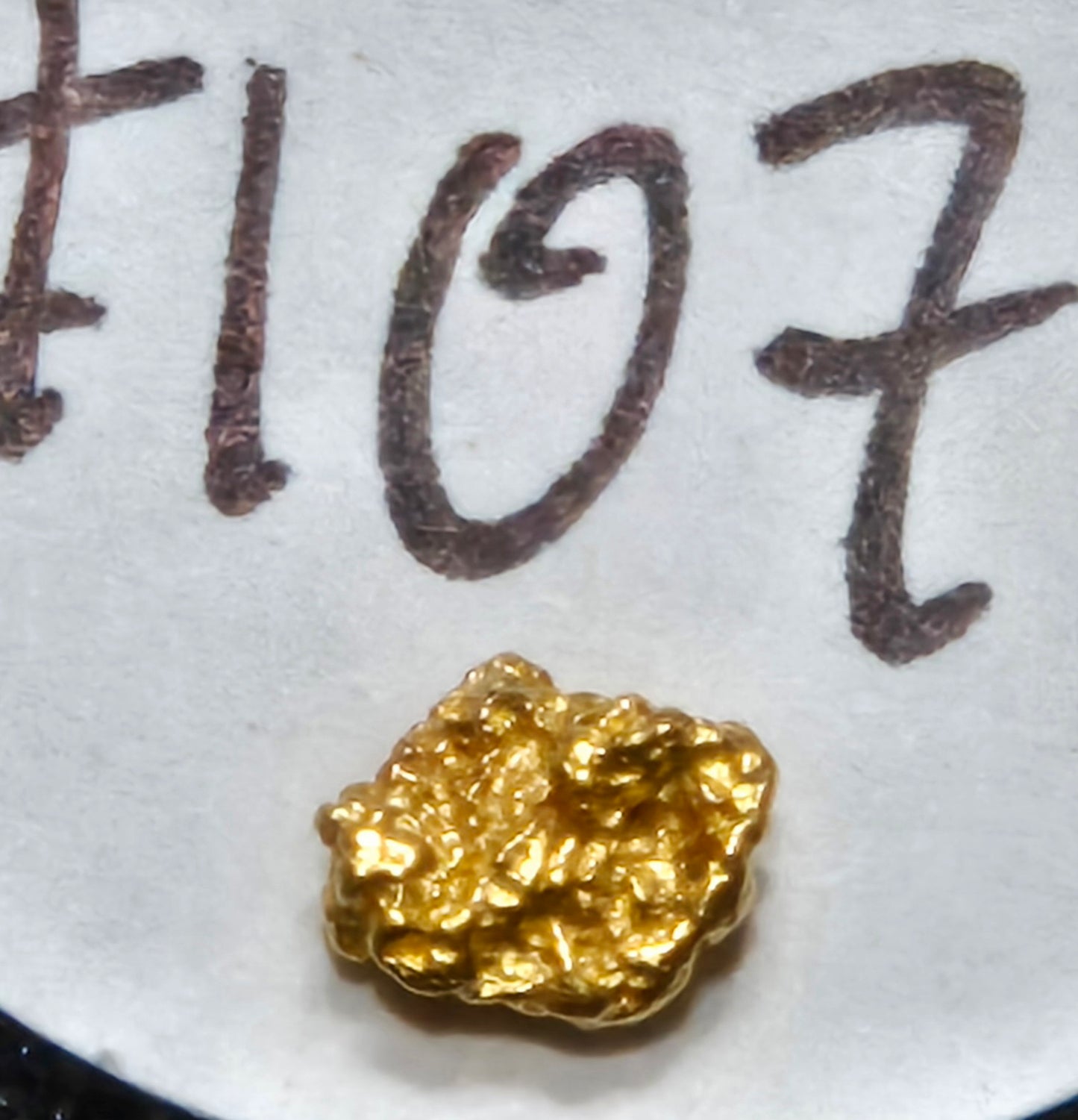 Natural Gold Nugget - 0.12g - #107
