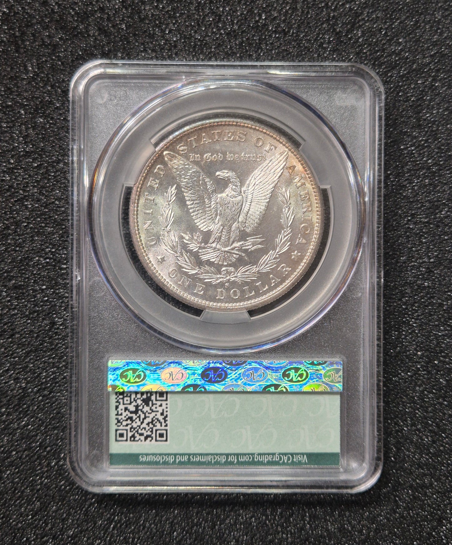 1881 - S - Morgan Dollar MS63+ Graded by CAC