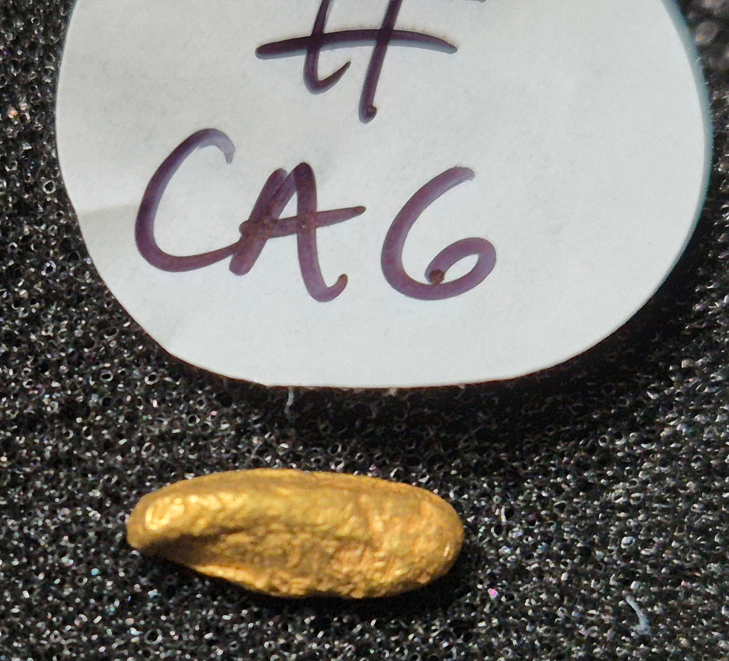 Natural Gold Nugget 0.61g  #CA6