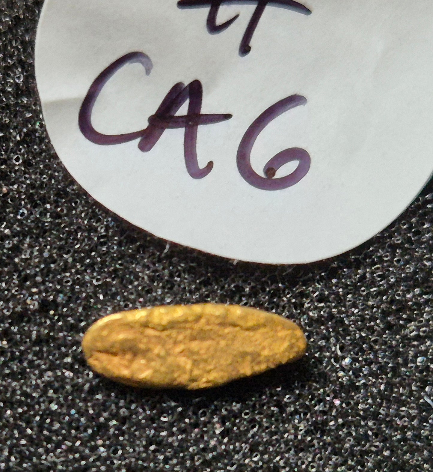 Natural Gold Nugget 0.61g  #CA6