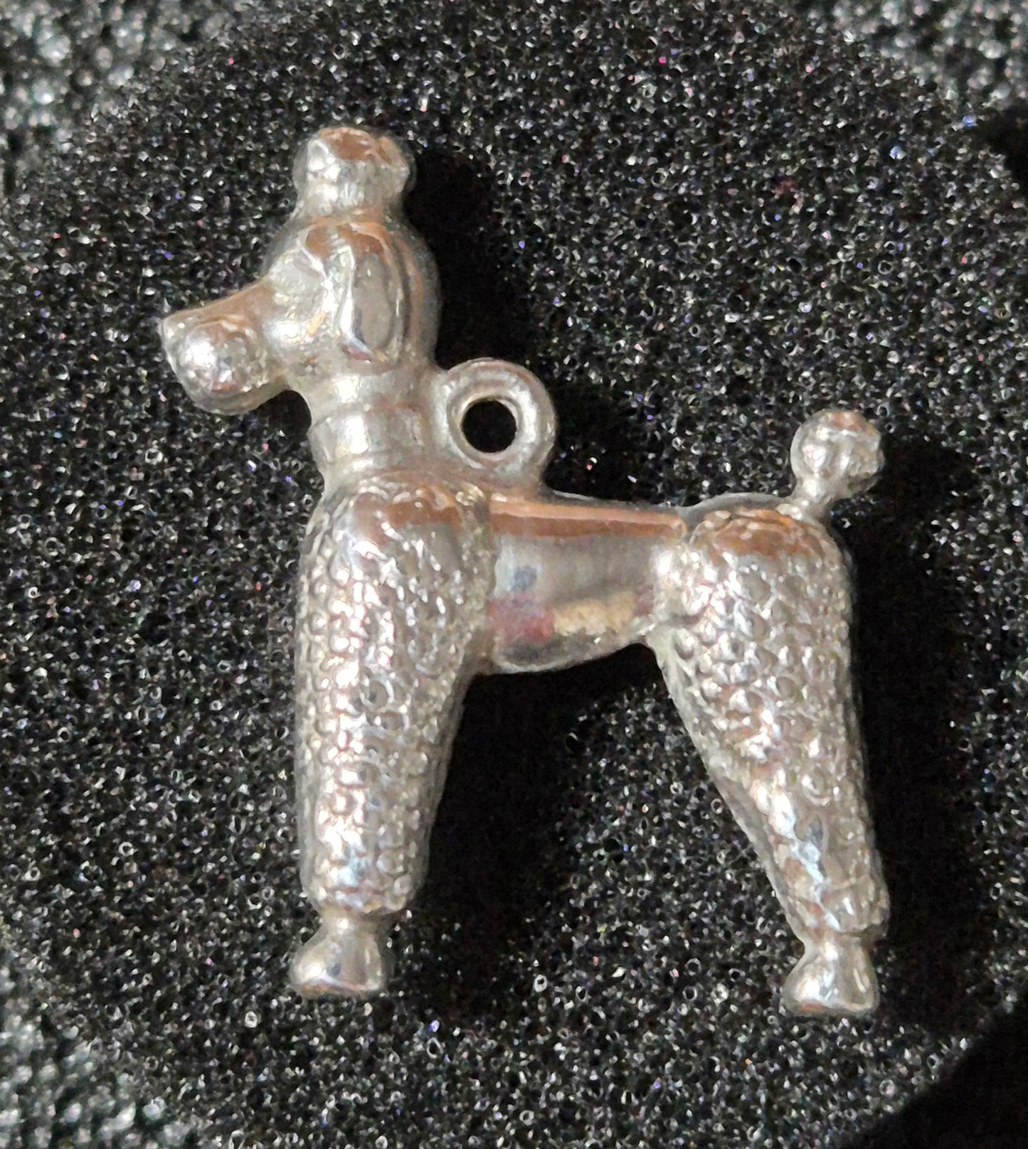 Poodle Charm - 925 Sterling Silver - 1.2g - S#4