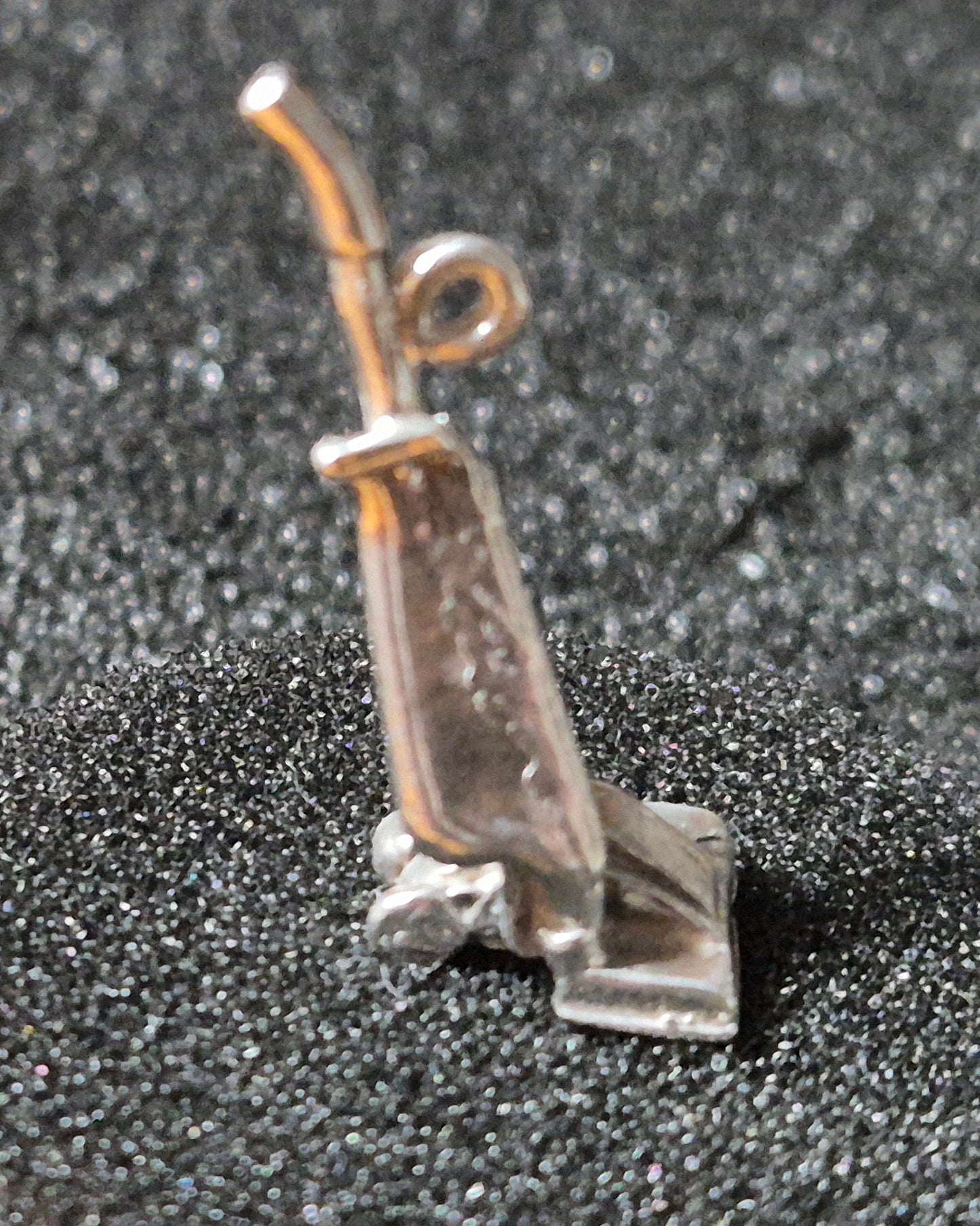 Vacuum Cleaner Charm - 925 Sterling Silver - 2.10g - S#7