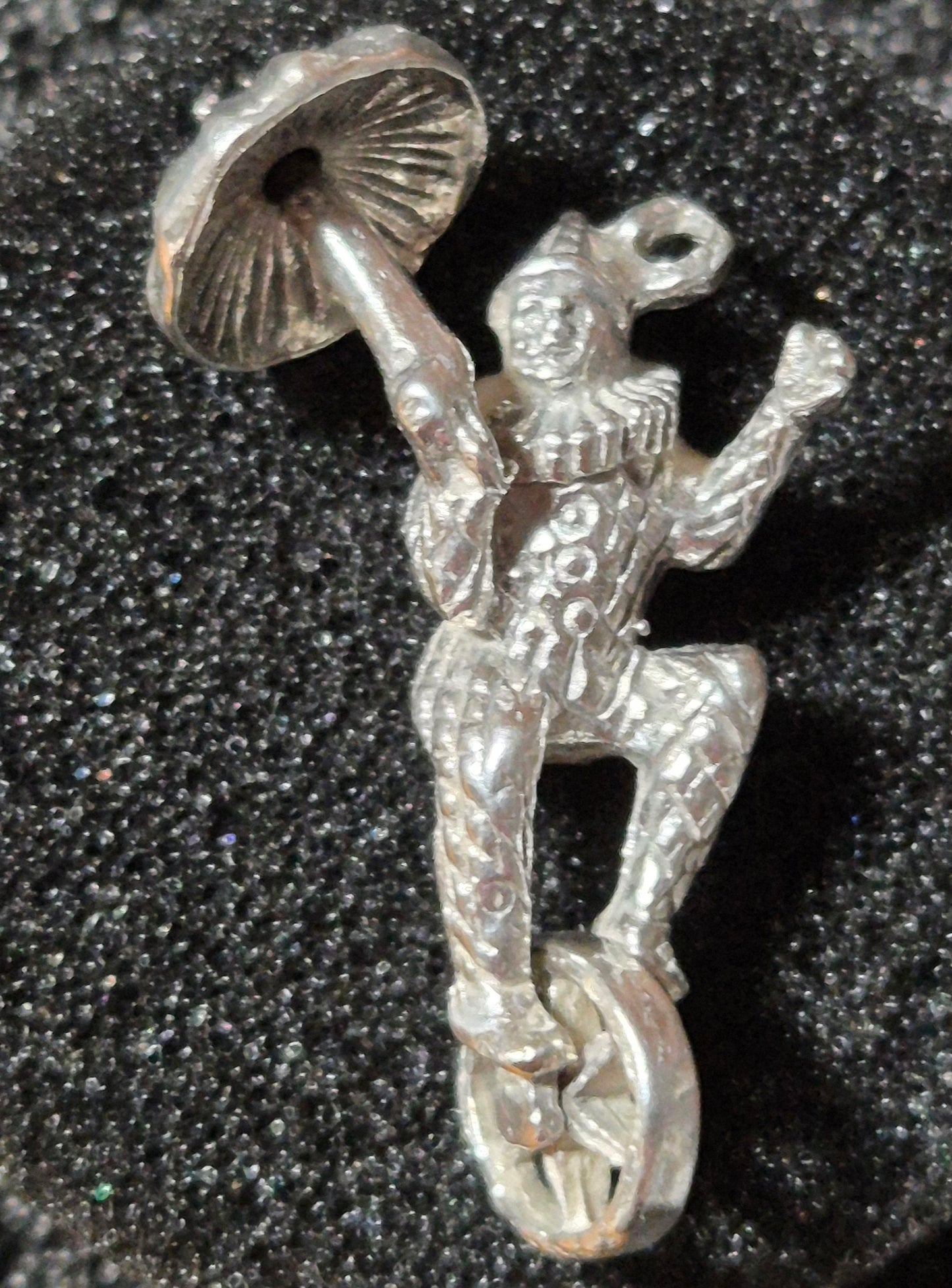 Silver Clown Charm - 925 Sterling Silver - 3.75g - S#8