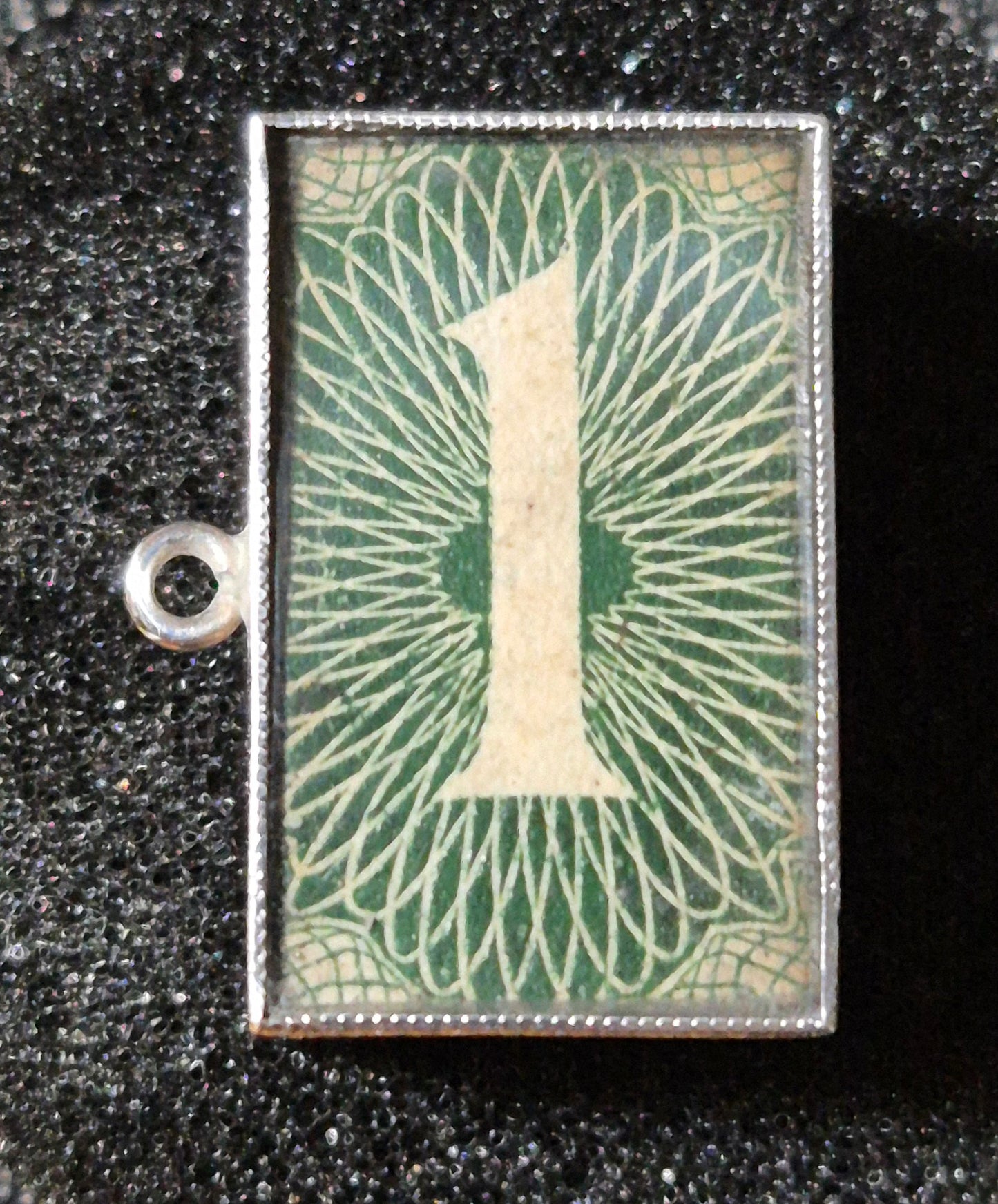 Silver One Shilling Break Glass - 925 Sterling Silver - 2.9g - S#9