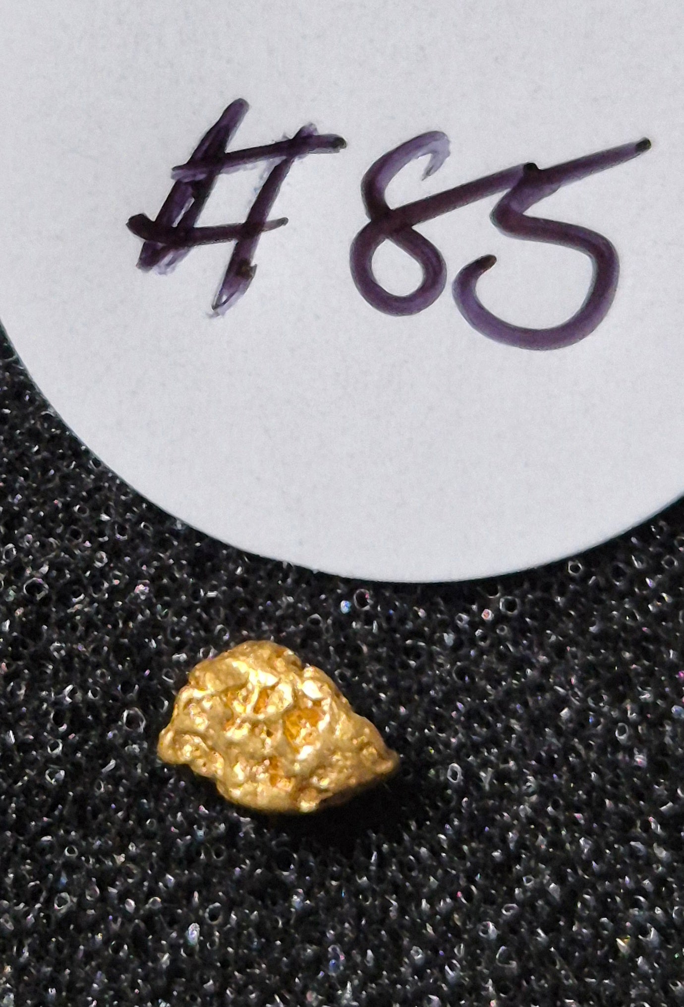 Natural Gold Nugget 0.18g  #85 XRF Tested