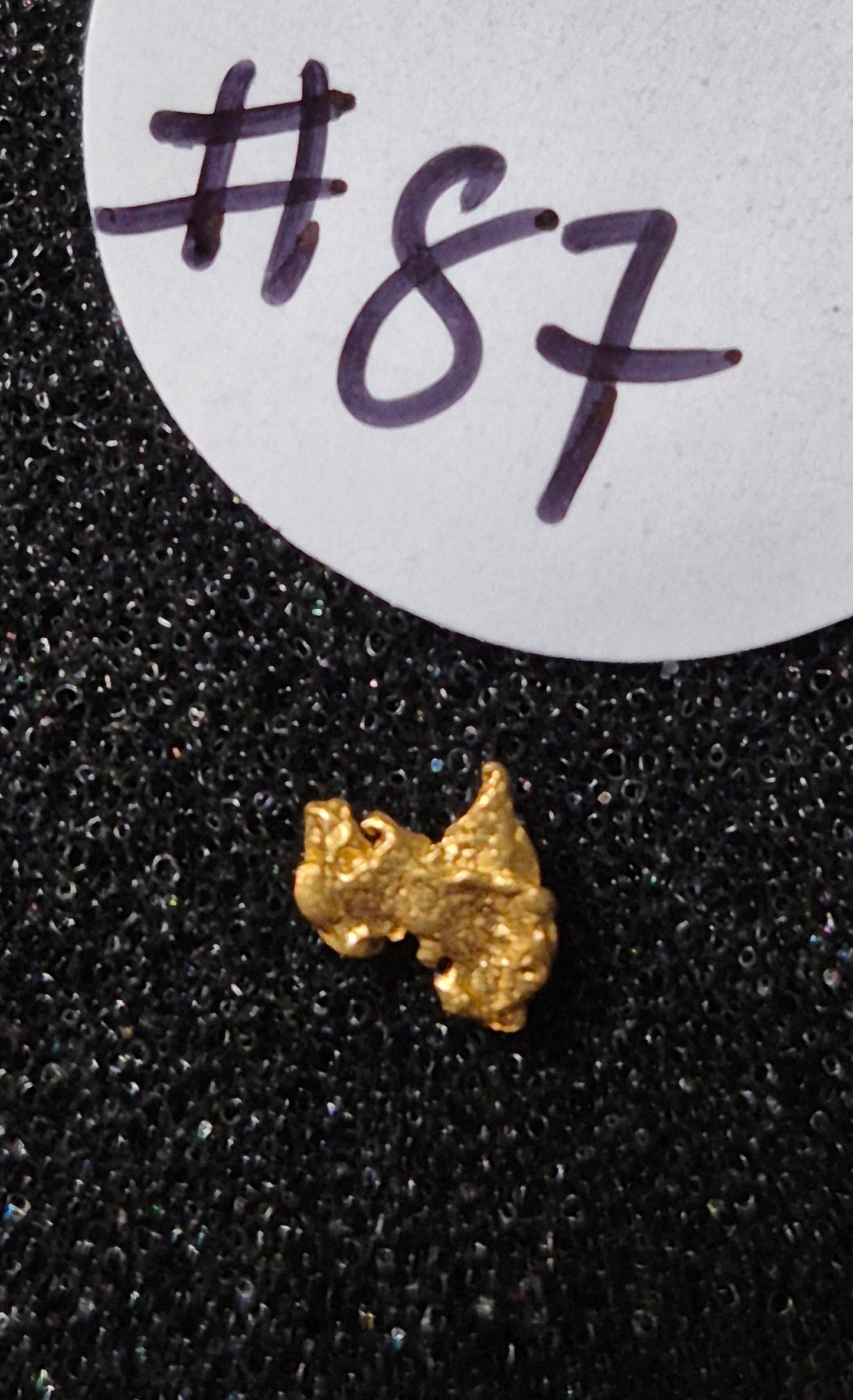 Natural Gold Nugget - 0.11g - #87