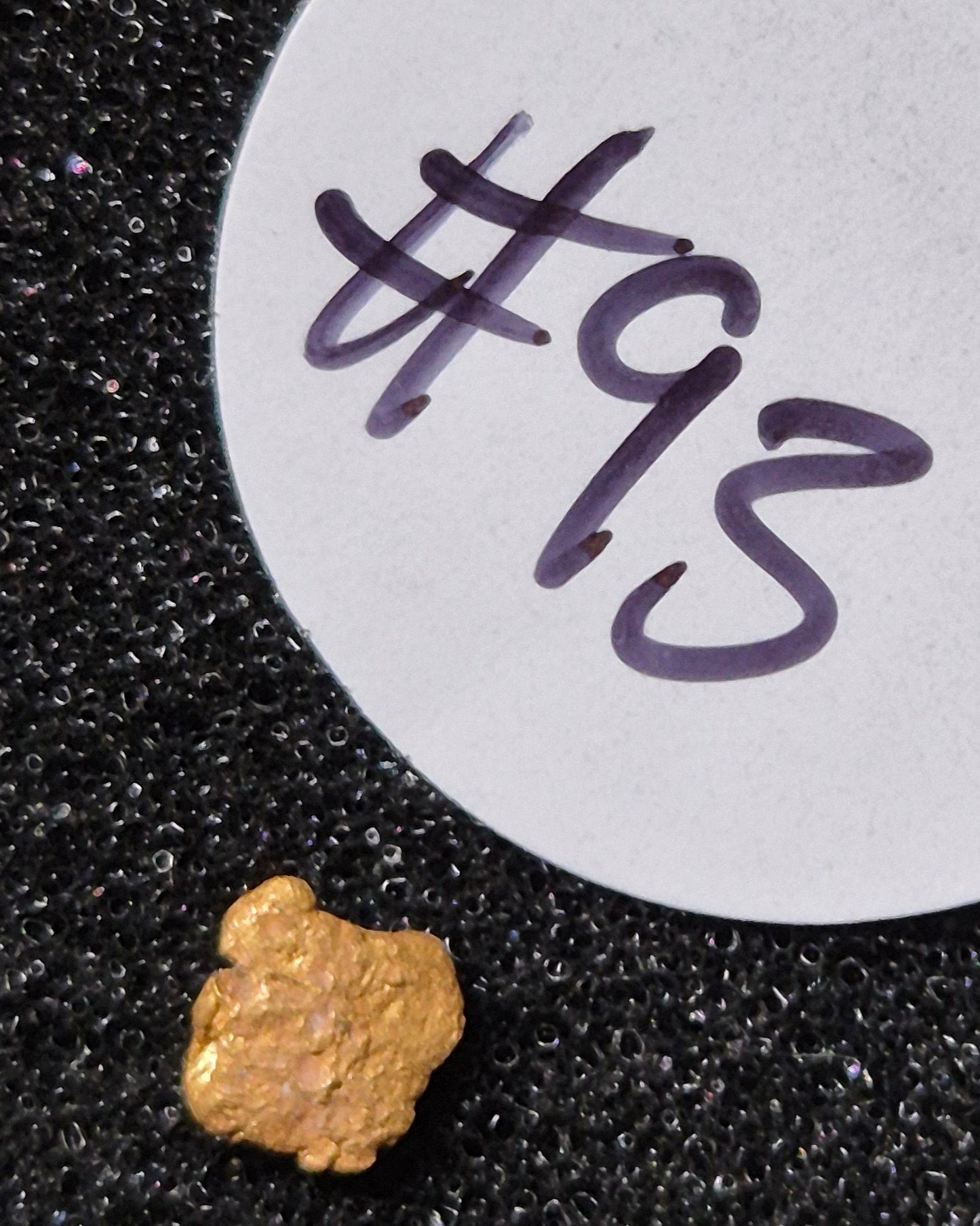 Natural Gold Nugget -0.16g - #93