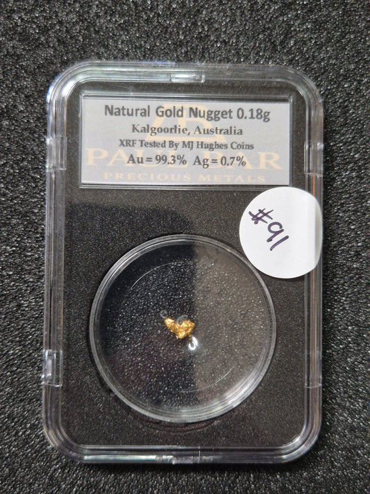 Natural Gold Nugget - 0.18g - #91