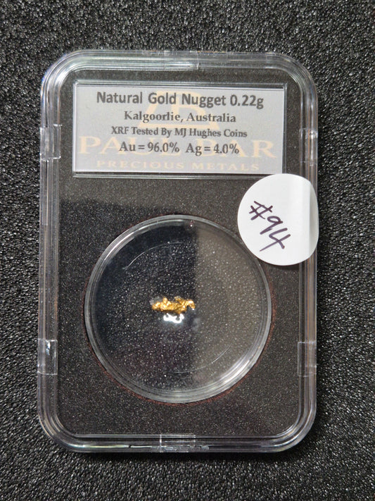 Natural Gold Nugget - 0.22g - #94