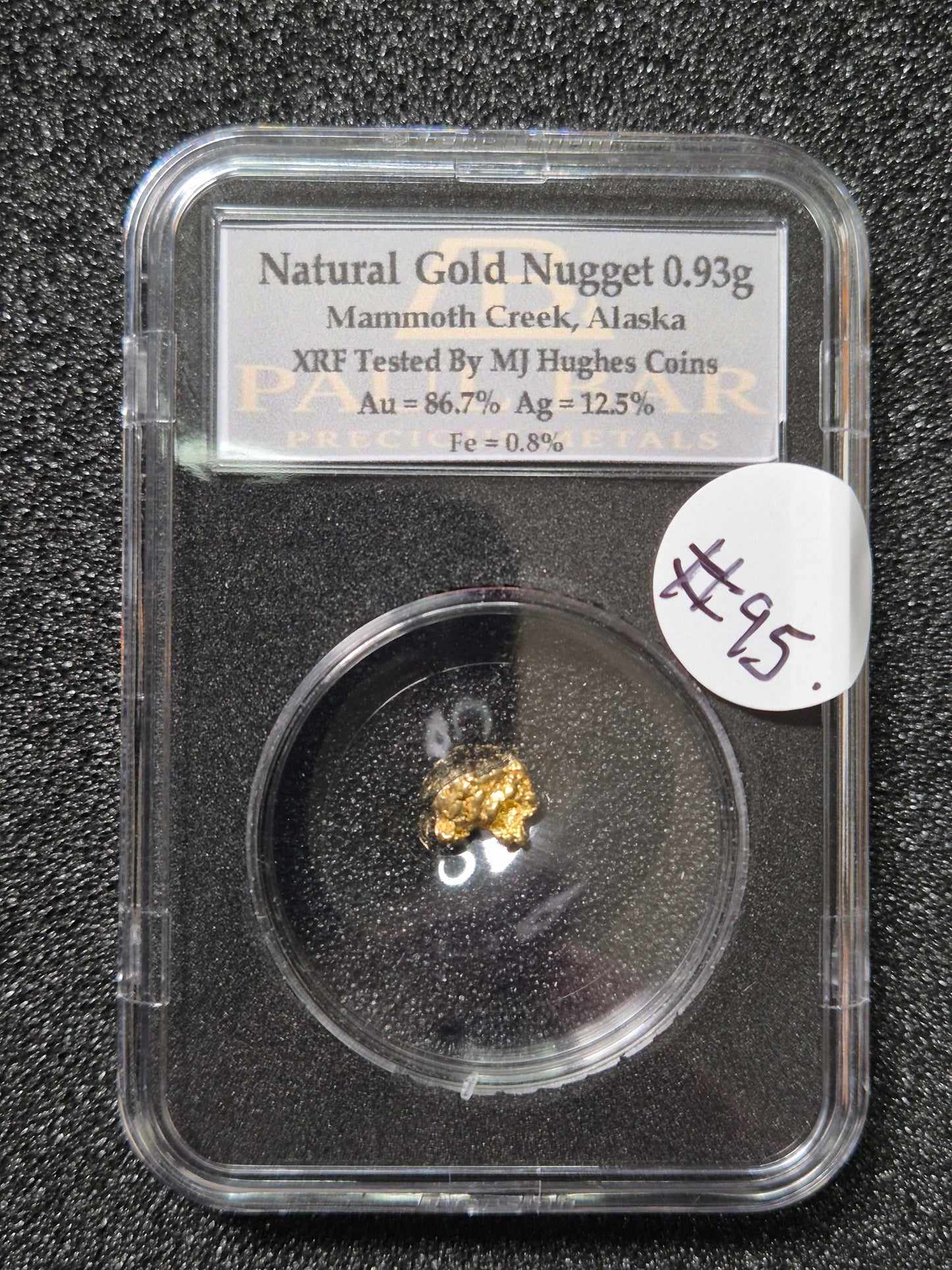 Natural Gold Nugget - 0.93g - #95