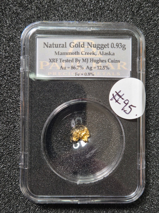 Natural Gold Nugget - 0.93g - #95