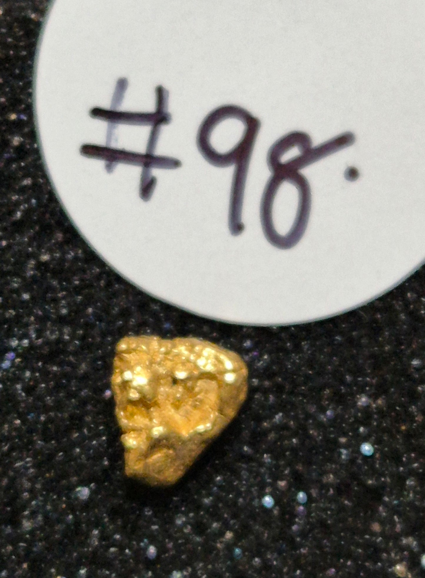 Natural Gold Nugget - 0.50g - #98