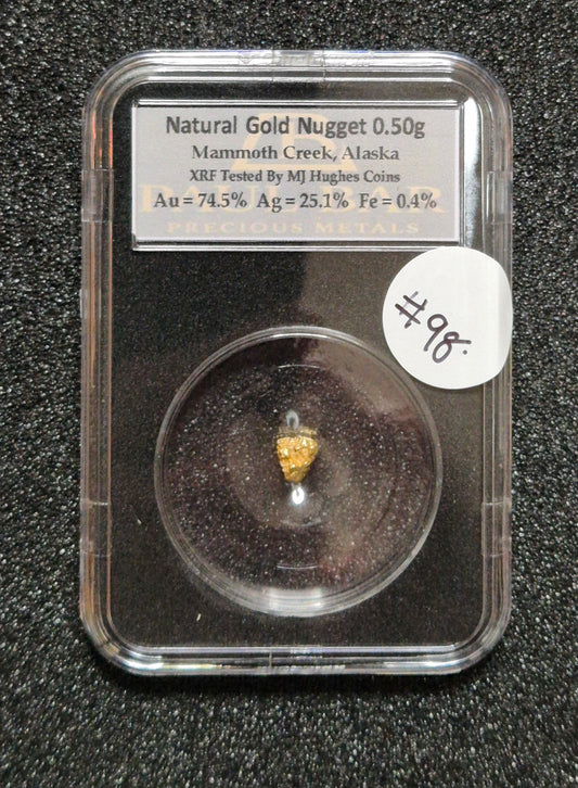 Natural Gold Nugget - 0.50g - #98