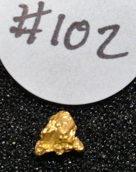 Natural Gold Nugget - 0.27g - #102