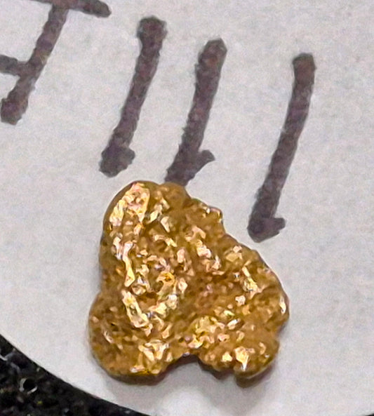 Natural Gold Nugget - 0.17g - #111