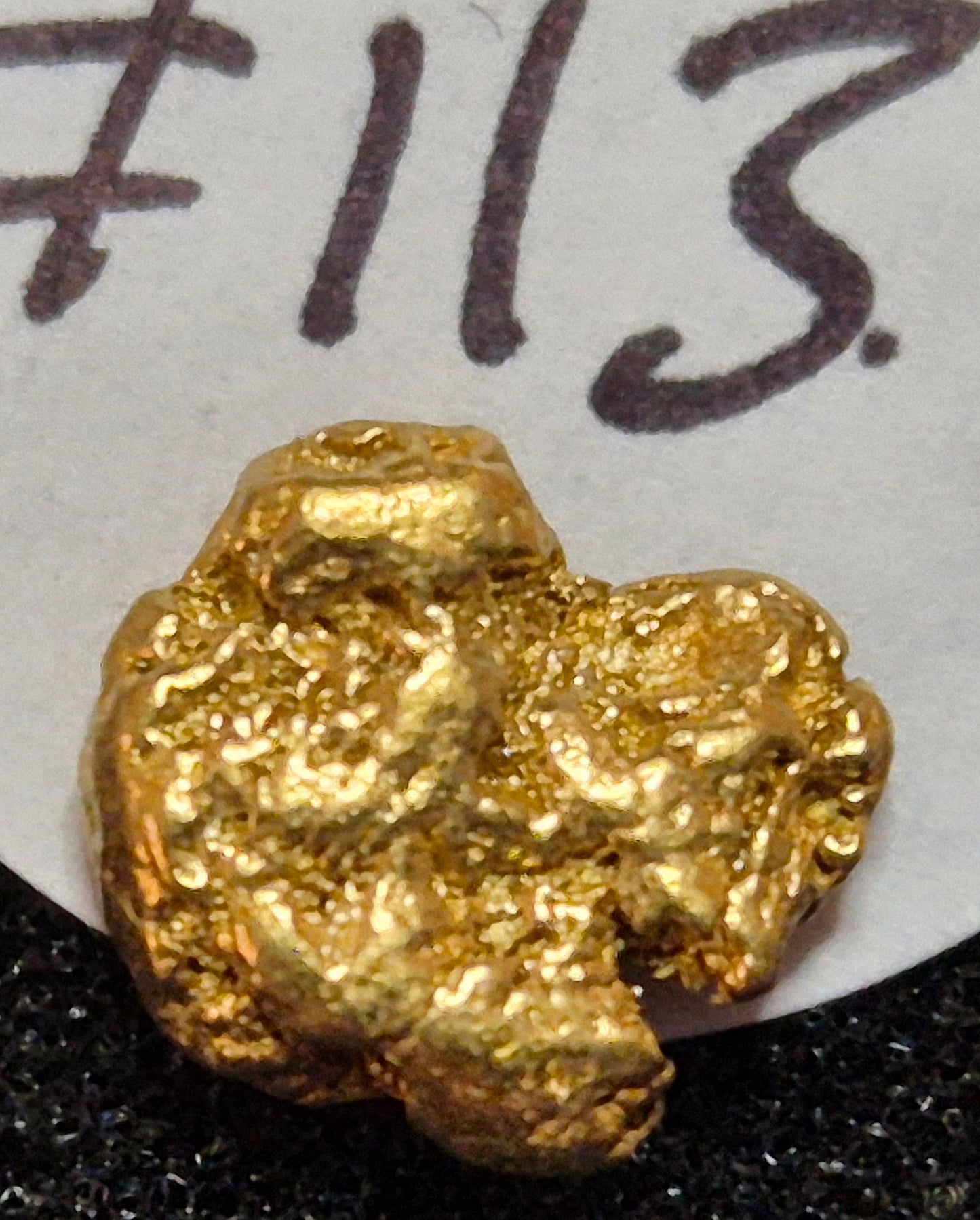 Natural Gold Nugget - 0.952g - #113