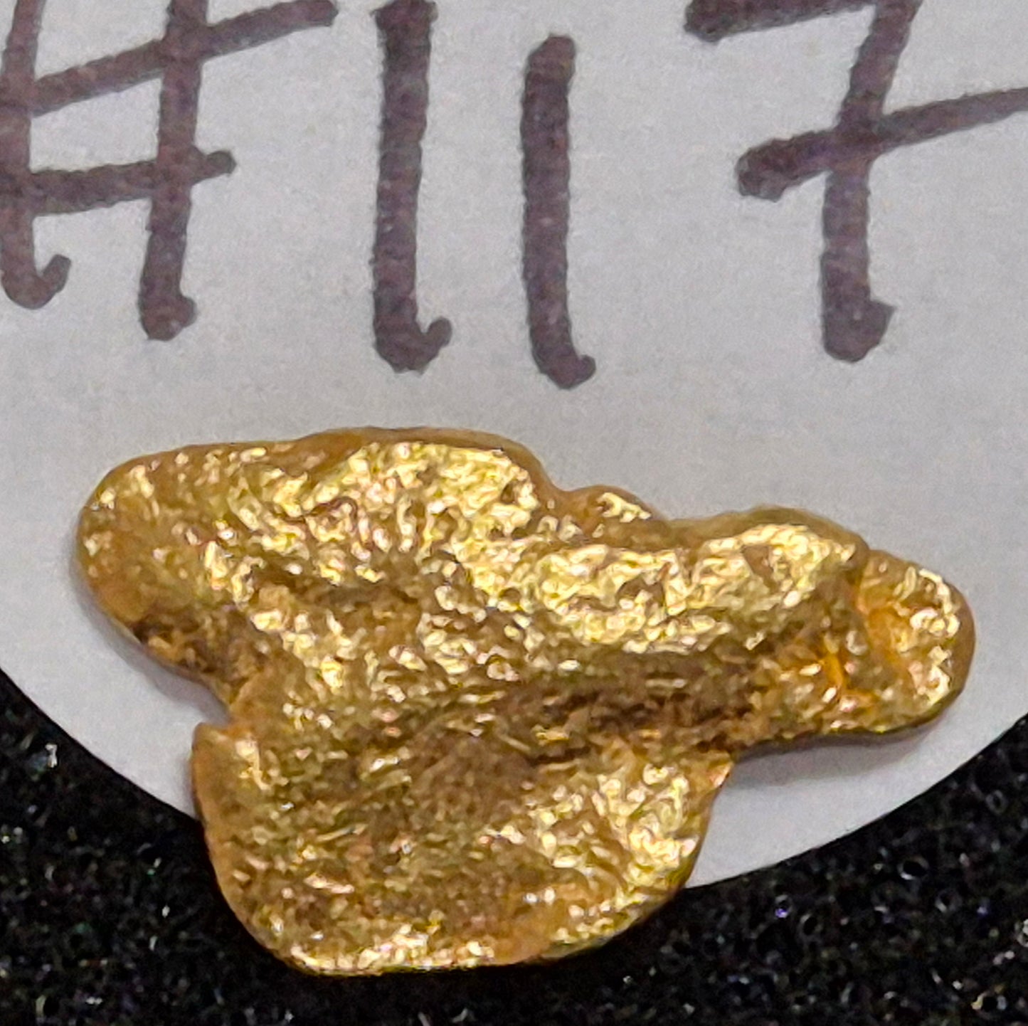 Natural Gold Nugget - 0.734g - #117