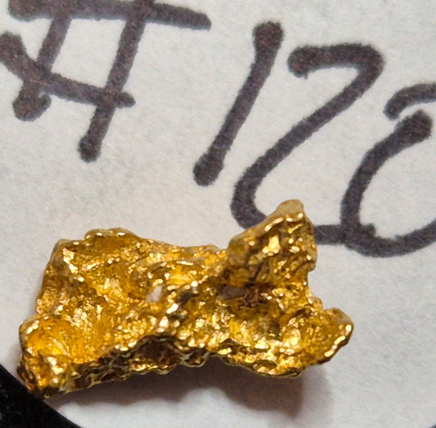 Natural Gold Nugget - "Duck Lips" - 0.656g - #120