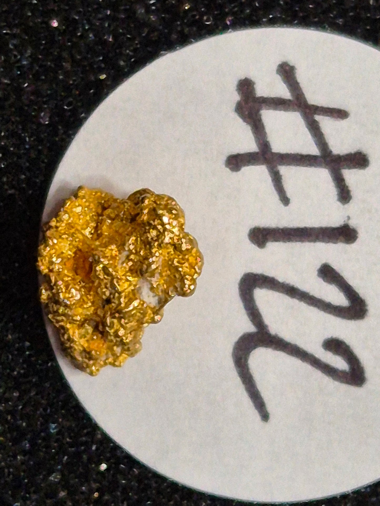 Natural Gold Nugget - 0.572g - #122