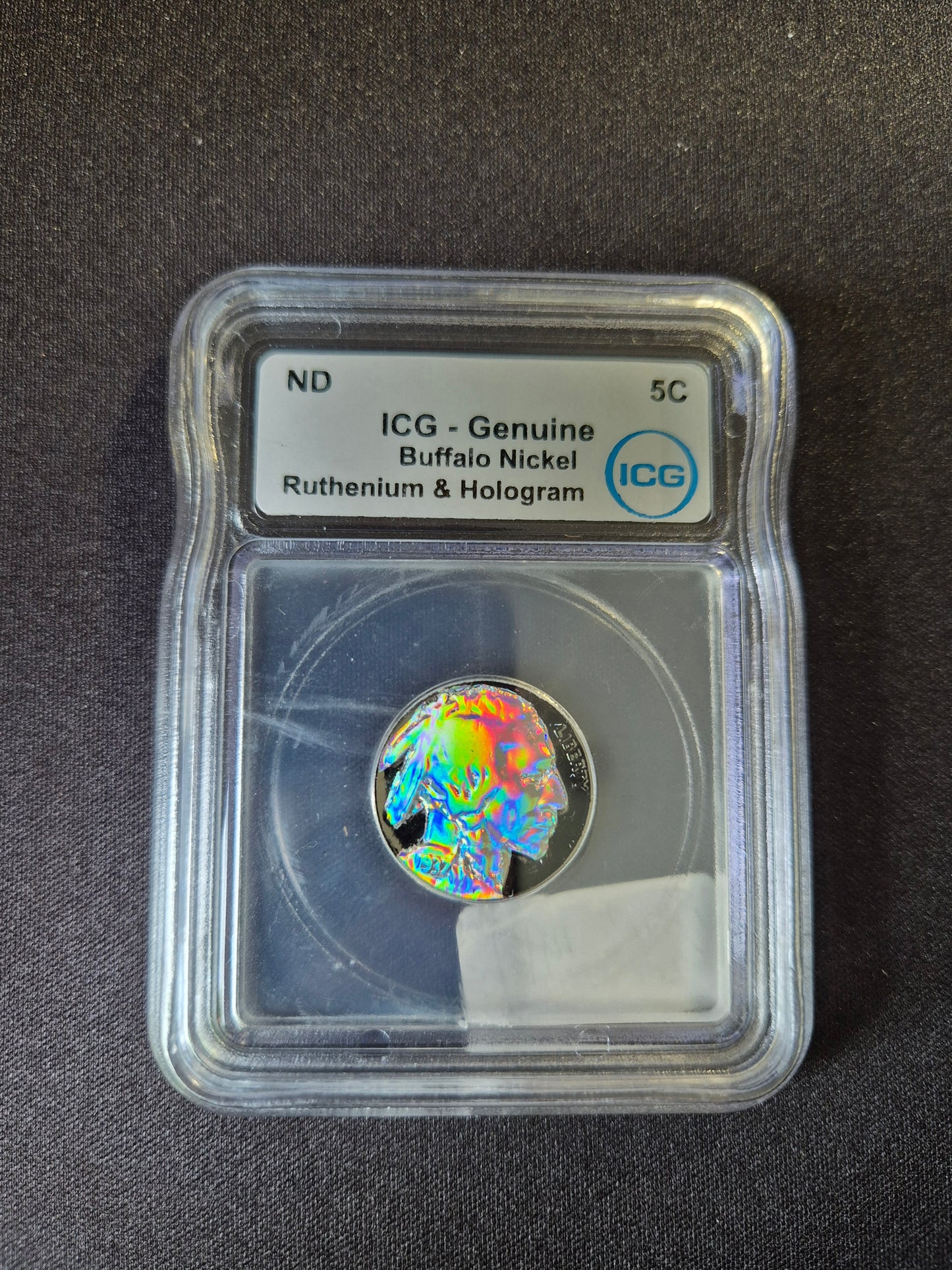 ICG-Genuine Buffalo Nickel image 0