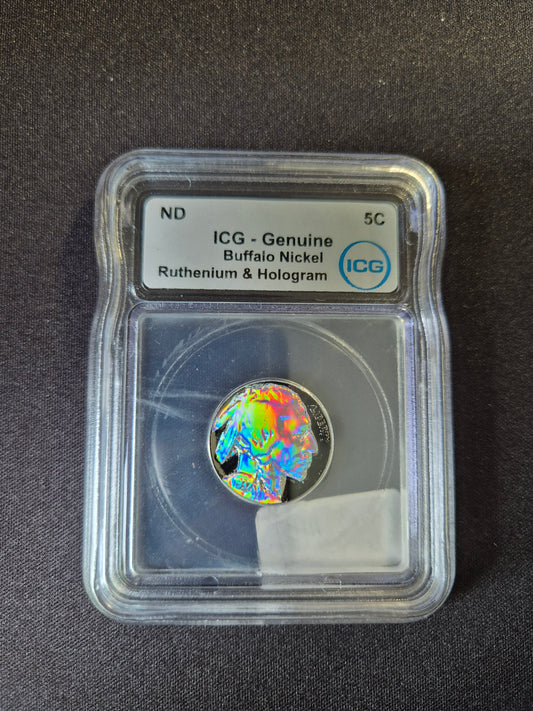 ICG-Genuine Buffalo Nickel image 0