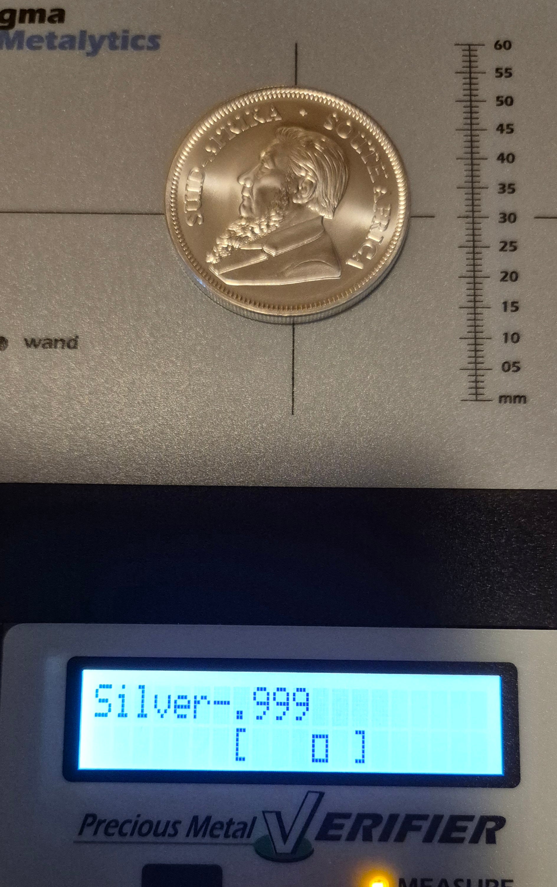 2020 1oz Silver Krugerand image 2