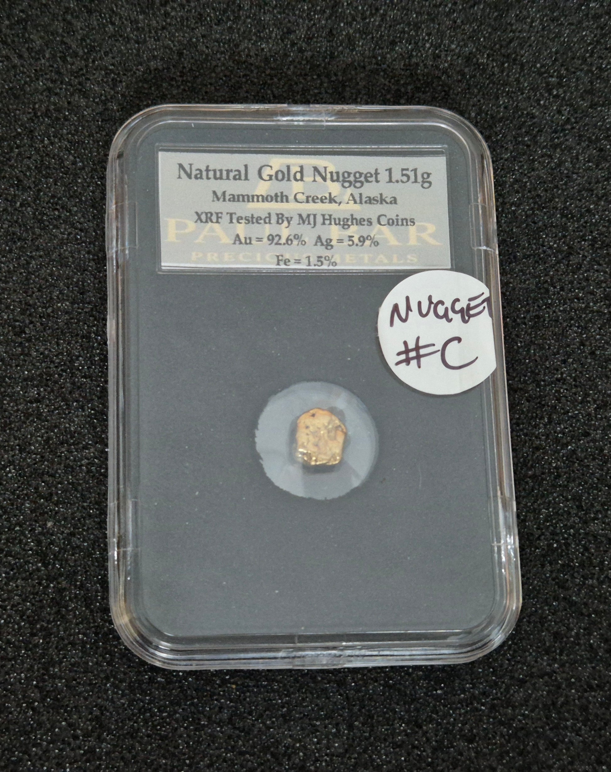 Natural Gold Nugget 1.51g  #C XRF Tested image 0