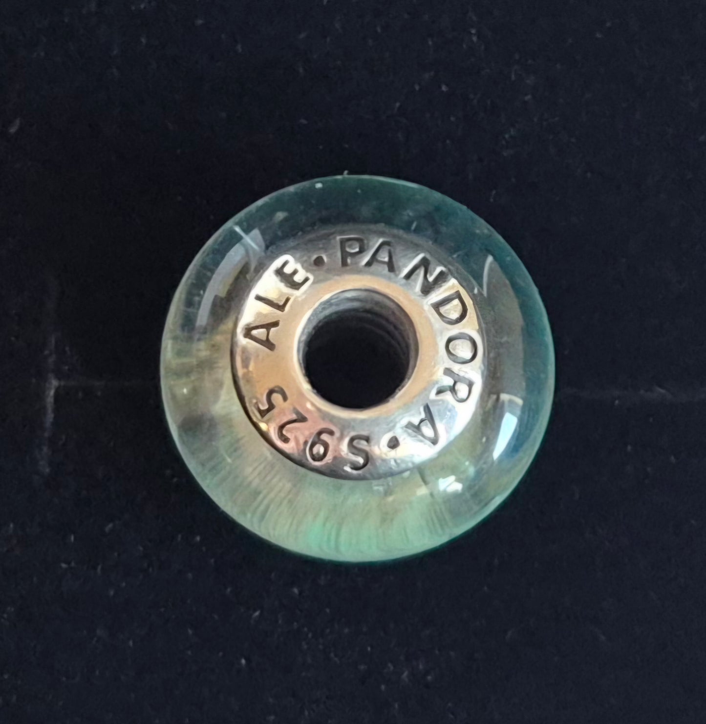 Pandora Disney Ariel Frozen Murano Glass Charm S925 ALE  #1